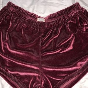 velvet brandy melville shorts